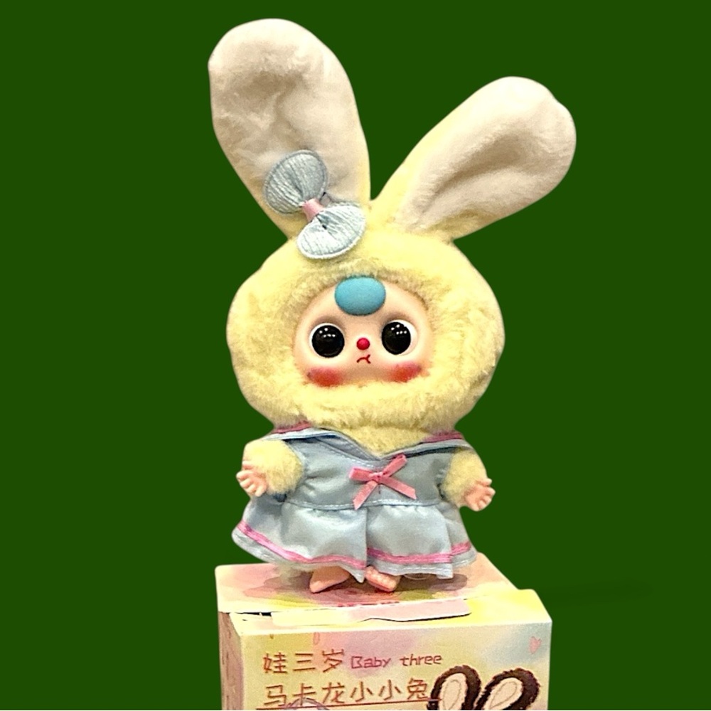 Baby Three Macaron Rabbit Stuffed Blind Box - Picture 11 of 11